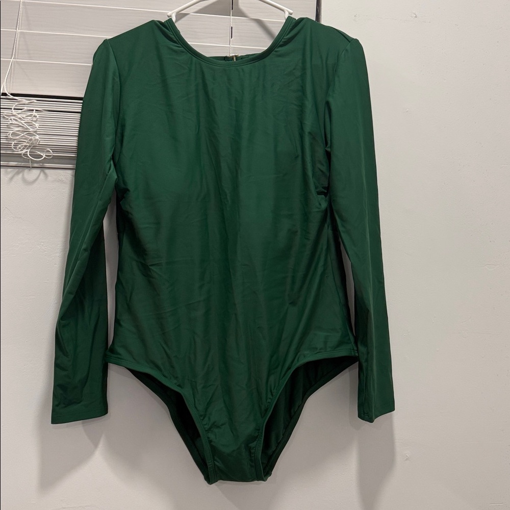 Kona Sol Long Sleeve One Piece Swimsuit